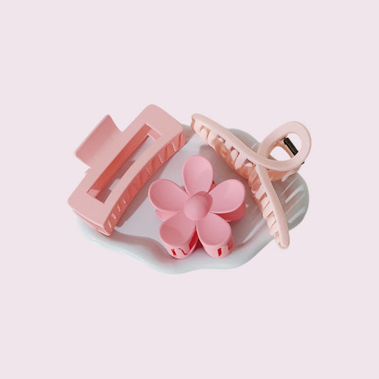 Set hair clip per capelli ricci o folti