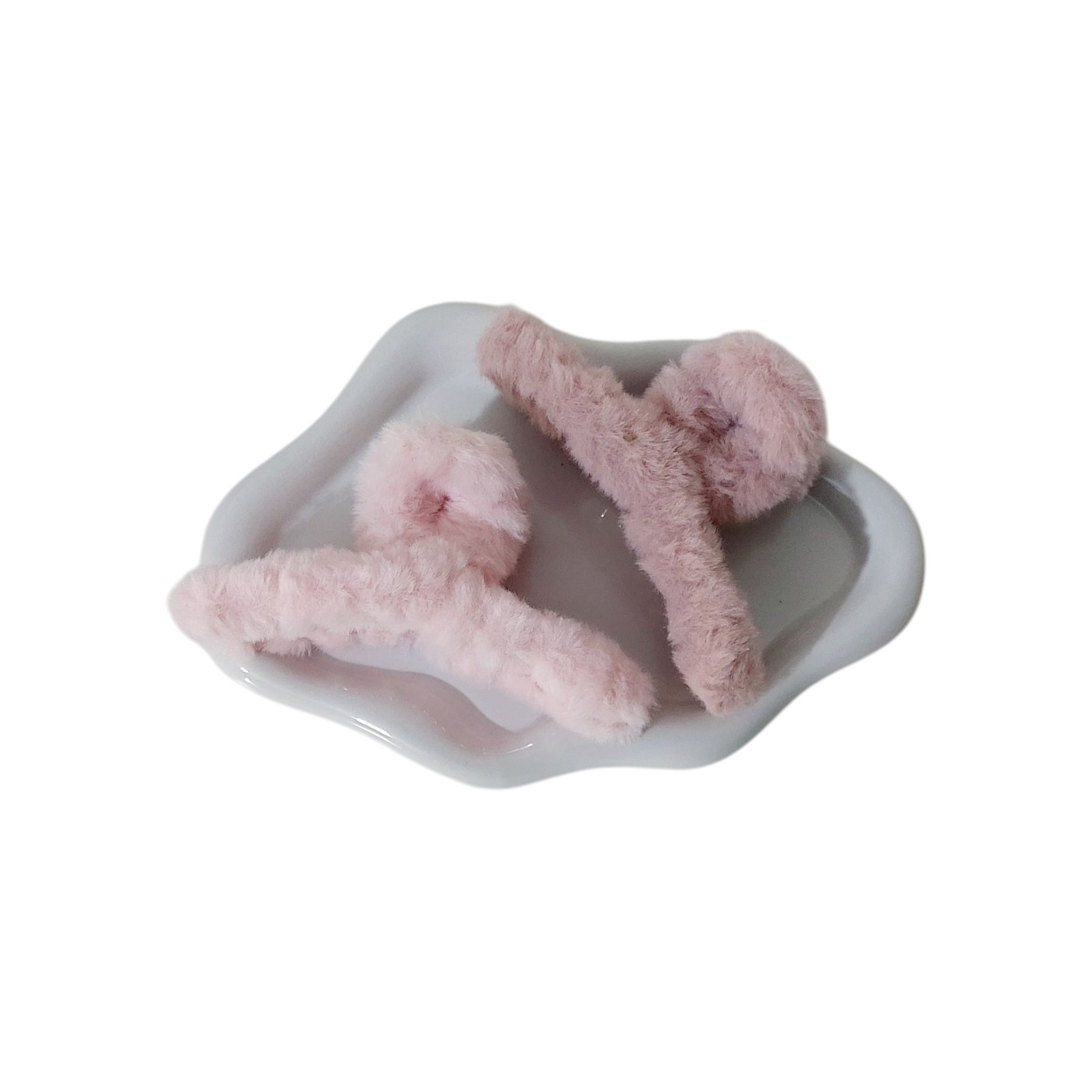 Hair clip peluche