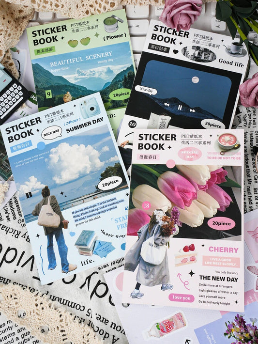 Sticker Book Aesthetic