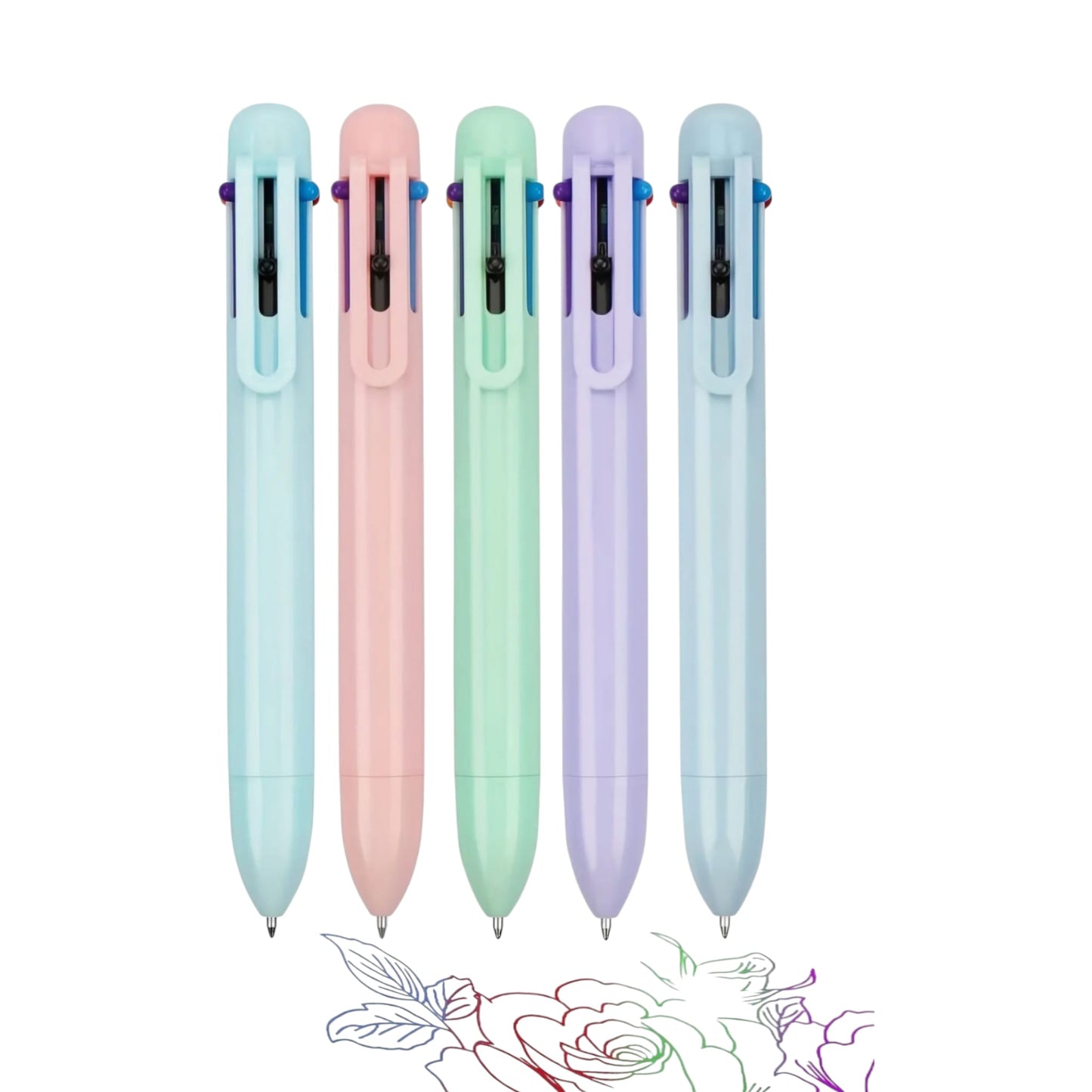 Penna multicolor